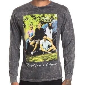 Philco’s Dawson’s Creek Gray Long Sleeve Graphic Crewneck T-Shirt Size XL NWOT